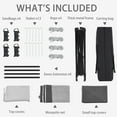 thumbnail image 2 of Bezseller 13x13 Pop up Gazebo, Outdoor Waterproof Gazebo Tent for Outdoors, Light Gray, 2 of 8