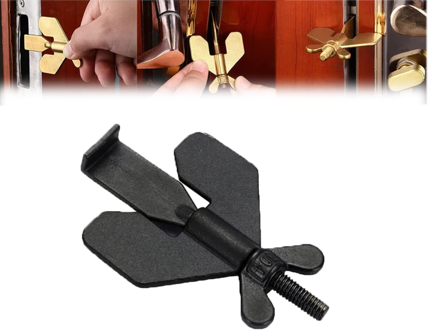 Portable Door Lock, Door Safety Locks from Inside, Door Lock Security ...