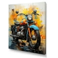 thumbnail image 2 of Designart "Surreal Journey On A Motorcycle I" Motorcycle Wall Art Prints, 2 of 7