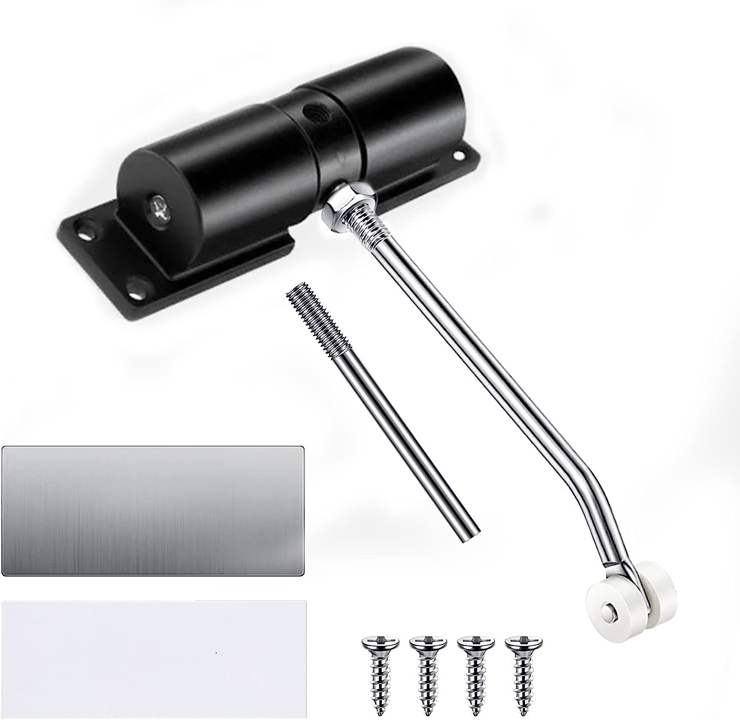 Door SelfClosing Automatic Door Closer Adjustable Garden Gate Closer