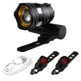 thumbnail image 1 of Bangcool Bike Front Light Bright USB Rechargeable Bike Headlight Bicycle Warning Light, 1 of 6
