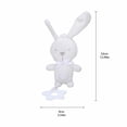 thumbnail image 3 of Kiddiway Baby Teether Hanging Toy for Soothing with Attachment - Plush Figurine Style, Baby Car Toys & Stroller Toys, Soft Silicone BPA-Free Teether, Sensory Play, Crib Hanging,a, 3 of 7