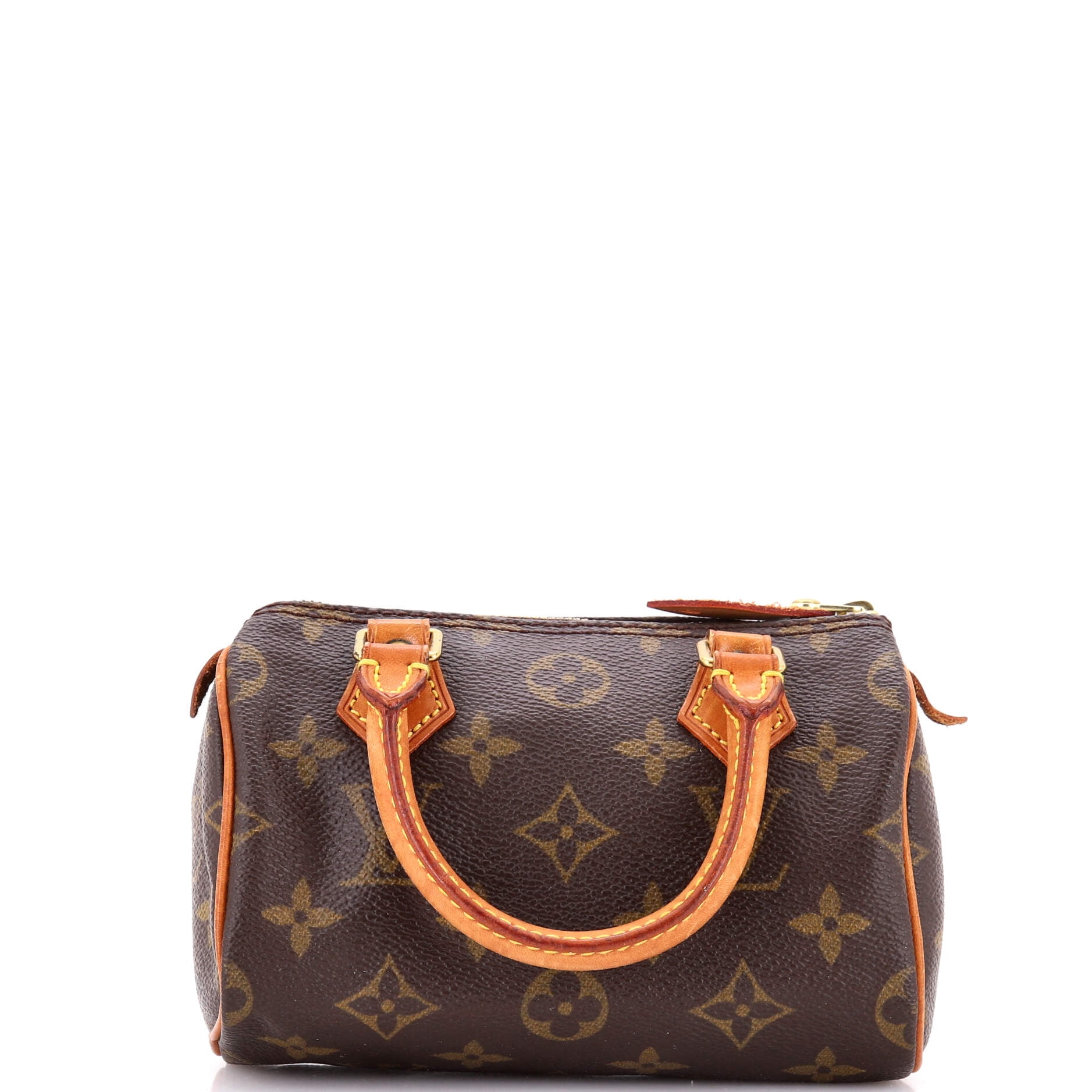 Louis Vuitton Pre-Owned Speedy Mini HL Handbag Monogram Canvas By Rebag