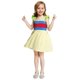 thumbnail image 5 of Disney-vestido de princesa Rapunzel Mulan para niña, traje de fiesta de cumpleaños, Blancanieves, Bella, verano, 2024, 5 of 5