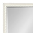 thumbnail image 3 of Kate and Laurel Makenna Traditional Rectangle Wall Mirror, 20 x 30, Soft White, Beaded Vintage Bathroom Mirror with Ornate Detailing and Beveled Edge Design, 3 of 7
