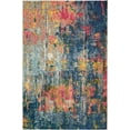 thumbnail image 2 of Nourison Celestial Abstract Blue/Yellow 3'11" x 5'11" Area Rug, (4x6), 2 of 7