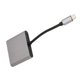 thumbnail image 3 of Type C to Dual HD Adapter USB C to Dual HD Docking Station MST Multi Screen Display HD 4K Adapter, 3 of 5