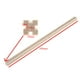 thumbnail image 3 of 10 Pedazos De Madera De Balsa Madera Sin Terminar Artesanía Groove Sticks Dowel Rod 11mm Sunnimix Formas de madera de balsa, 3 of 8