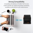 thumbnail image 3 of Label printer,Cutter Thermal Compatible Printer 80mm Printer Pos Printer Thermal Printer With Auto Cutter Receipt Printer Business Restaurant Kitchen Restaurant Kitchen Supermarket Usb Bt Receipt, 3 of 6