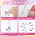 thumbnail image 3 of Calendario de Adviento ISTOOLL Unicorn 2025 con conjunto de joyas DIY para niñas, 3 of 6