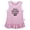 Pink Sleeveless Dresses, variant on Drive Safe Baby On Board Funny Dresses For Baby, Newborn Babies Skirts, Infant Princess Dress, 0-24M Kids Graphic Clothes (White Sleeveless Dresses, 0-6 Months)
