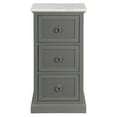 thumbnail image 2 of ACME Swart Storage Cabinet in White and Gray, 2 of 8