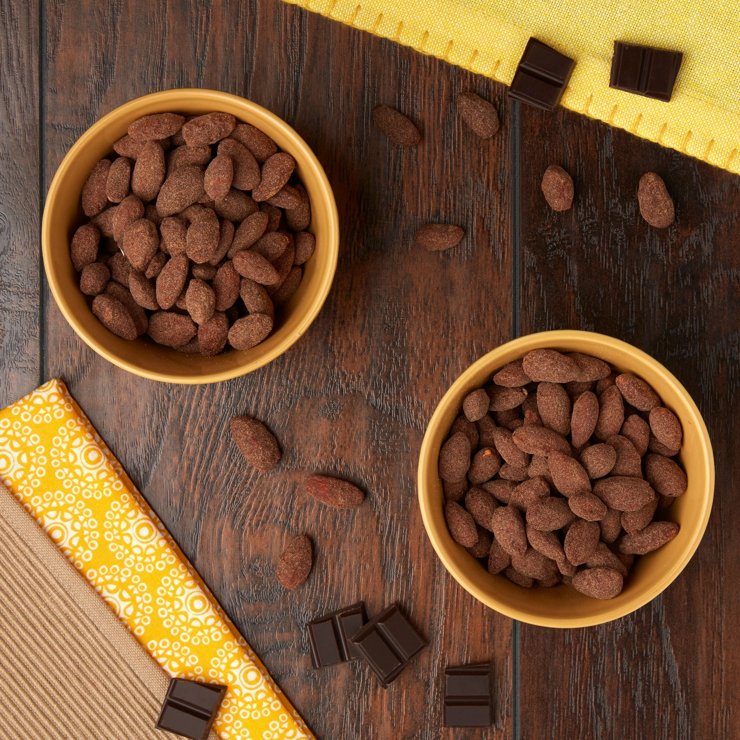 Great Value Cocoa Roasted Almonds with Other Natural Flavors, 14 oz