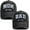 Black, variant on ReedCA Mom and Dad Embroidered Adjustable Baseball Hats