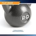thumbnail image 4 of Kettlebell MARCY HKB-020 de hierro fundido 9 kg negro, 4 of 7