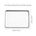 thumbnail image 2 of KONTONTY Aluminum Alloy Food Plate with Ventilation Holes for Even Heat Distribution in Kitchen Cooking Use, 2 of 8