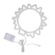 thumbnail image 4 of Enseigne lumineuse LED en forme de tournesol, rechargeable par USB, alimentée par batterie, luminaire décoratif mural pour la maison, le bar ou Noël, 4 of 4