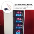 thumbnail image 4 of UPOUART 1Pack Voltmeter Ammeter Plastic Blue Voltage Meters for DIY Enthusiasts, 4 of 8