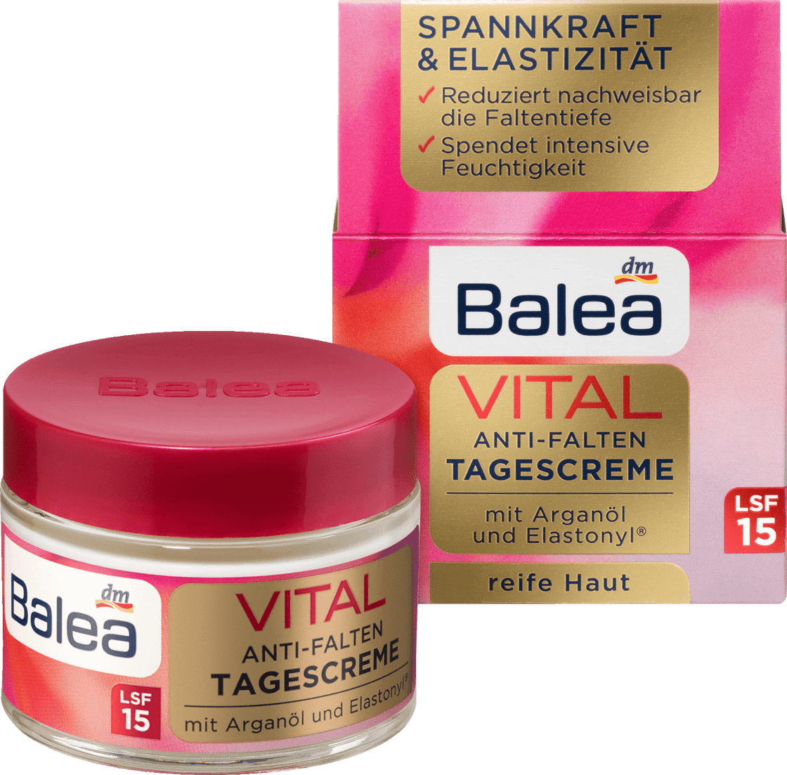 Balea Vital Anti Wrinkle Day Cream Spf 15 50 Ml Vegan Walmart Com Walmart Com