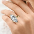 thumbnail image 6 of Pompeii Certified 6Ct Marquise Solitaire Diamond Engagement Ring Lab Grown (F/G,VS2), 6 of 7