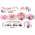 thumbnail image 7 of Makeup Birthday Party Supplies,165pcs Spa Party Decorations Set-Makeup Theme Party Decoration Plates Cups Napkin Banner Balloon Photo Booth Props etc Makeup Birthday Party Decorations for Girls Women, 7 of 7