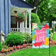 thumbnail image 2 of Jbralid Summer Popsicles Watermelon and Ice House Garden Flag Double Sided 12x18 Inch, 2 of 5