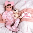 thumbnail image 4 of Muñeca Reborn Aori Realilike, realista, de 22 pulgadas, para niña recién nacida, 4 of 8