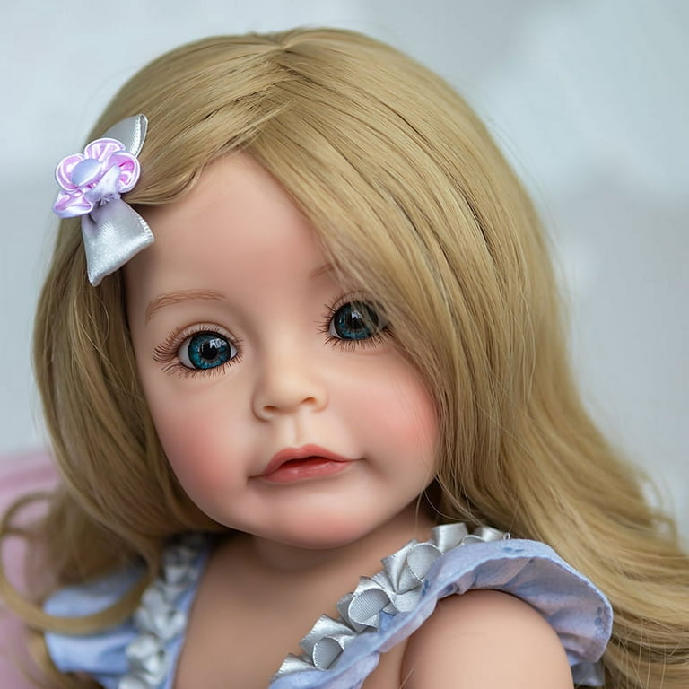 Bebe Reborn Menino 18 Sue-Sue Already Painted Bebe Reborn Doll Realistic  Rooted Curly Hair Reborn Baby Doll Toys