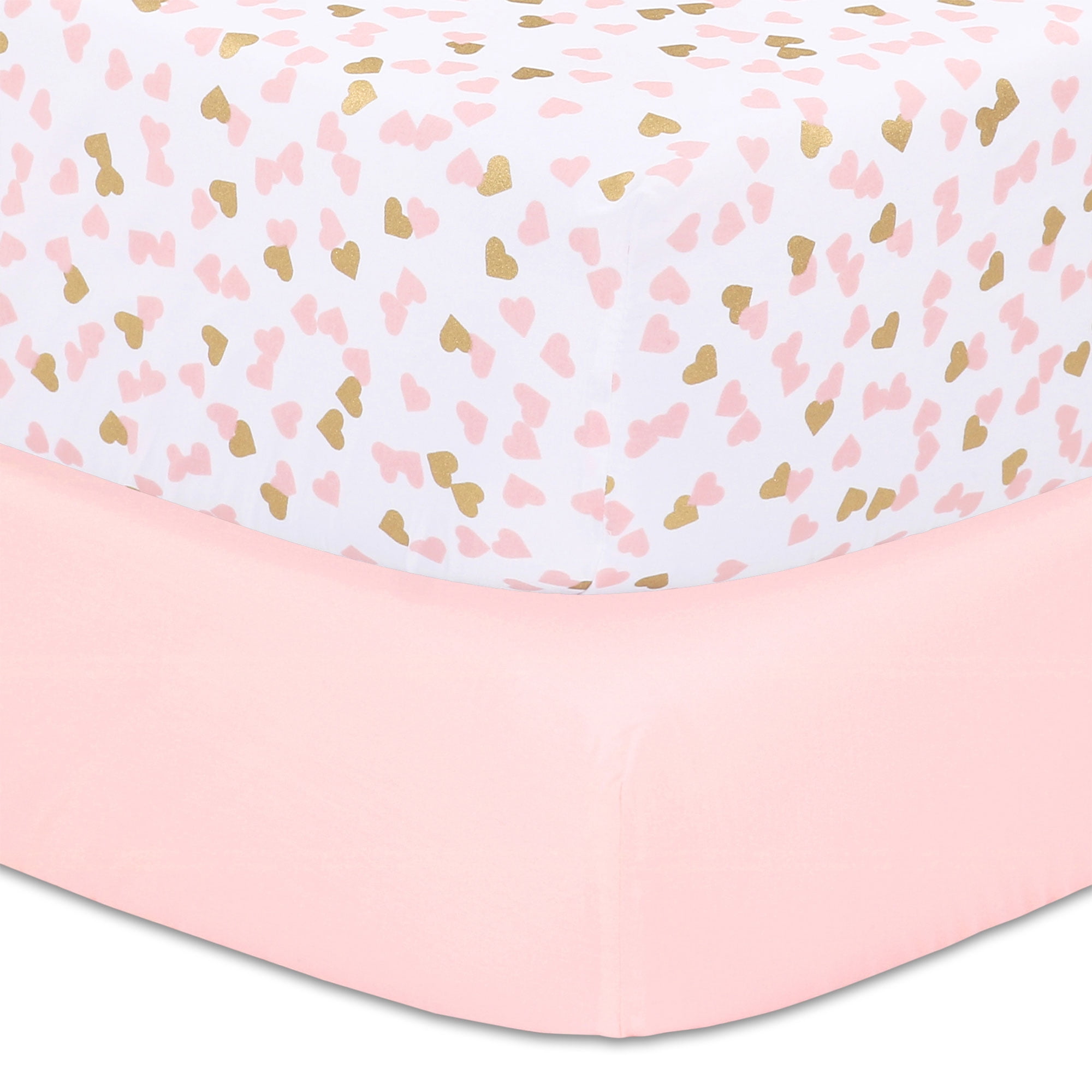 Baby Nursery Tadpoles Microfiber Fitted Crib Sheets 2 Piece 52 X