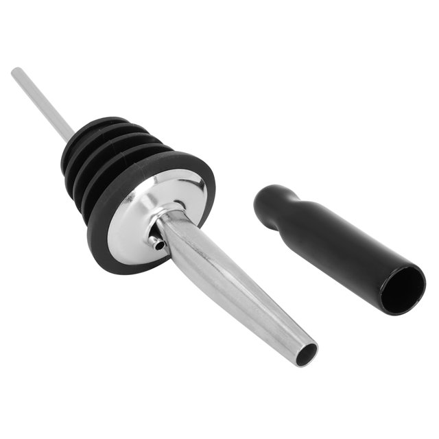 Wine Pourers, Multi Channel Sealing Rings Liquid Pourer Not Easy to Leakage Wine Pour Set Stainless Steel Wine Pourer Stopper for Bars and Bartenders