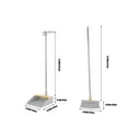 thumbnail image 3 of PPgejGEK Brooms and Dustpan Set Double-layer Scraper Foldable Dustpan Non-stick Hair Dustpan Sweeping Brooms 180-degree Rotatable Brooms for Vertical Storage 50% off Clear, 3 of 7