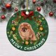 thumbnail image 1 of Navidad divertida decoración Navidad perro patrón colgante árbol de Navidad adornos Wmkox8yii fhajkh5054, 1 of 2