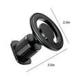thumbnail image 3 of Phone Mount for Car Magnetic Car Phone Stand 360 Degree Rotation,9x6x6cm Strong Magnet Suction Cup for Most Mobile Phones GPS Cell Phone Car Mount, 3 of 9