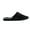 Black, variant on Comfortable Men Slippers Anti-slip Open Back House Slippers Closed Toe House Shoes Men Sandals Waterproof