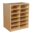 thumbnail image 1 of Wood Designs 17269 12 Unité de Rangement pour Bacs à Lettres de 3 Po Sans Bacs, 1 of 1