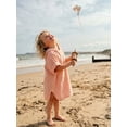 thumbnail image 5 of BemeyourBBs Toddler Baby Girls Boys Swim Cover Up Swimwear Poncho Kids Cotton Gauze Swimsuit Coverup Beach Bathing Suit Bathing Robe Short Sleeve Hooded Coverups Beachwear Wrap, 5 of 9