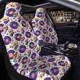 thumbnail image 4 of Goofa record rock Skull star Printed Car Seat Covers, Automotive Seat Covers for Cars Trucks and SUVs, Quick Setup Universal Fit Elastic Seat Covers-1, 4 of 6