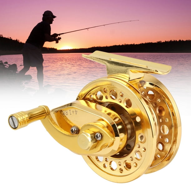 Anggrek 3.0:1 Gear Ratio Reel, Fishing Reels Lightweight Strong Portable All Metal For Fishing For Control The Line Left Hand Type