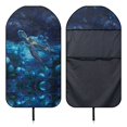 thumbnail image 5 of KUIFORTI Sea Turtle Print Water-Resistant Towel Car Seat Cover, Automotive Seat Covers for Gym Swimming Hiking, Universal Fit for Cars SUVs Trucks, Non-Slip Washable, 5 of 7