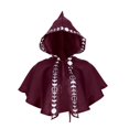 thumbnail image 1 of Maojin Decoración de Halloween Ropa de Halloween para Mujer Capa de la Muerte Capa con Capucha, 1 of 4