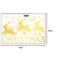 thumbnail image 2 of Adhesivos navideños para ventanas Laklulu, con forma de trineo y copos de nieve, para decorar el hogar y fiestas navideñas, 2 of 5