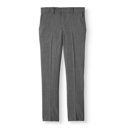 Arrow Aroflex Stretch Flat Front Dress Pant (Husky Boys)