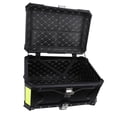 thumbnail image 1 of Caja De Portador De Almacenamiento Trasero De Motocicleta, Caja Superior De Motocicleta De 65 Litros Con Bloqueo De Seguridad De Seguridad Calcomanía Reflectante De La Calcomanía, 1 of 7