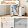 thumbnail image 1 of BeesClover Storage Chest, Storage Bench with Safety Hinge, Wooden Storage Trunk, Flip Top Blanket Storage Chest Trunks, Bench Storage for Entryway, Living Room, Bedroom, 1 of 9