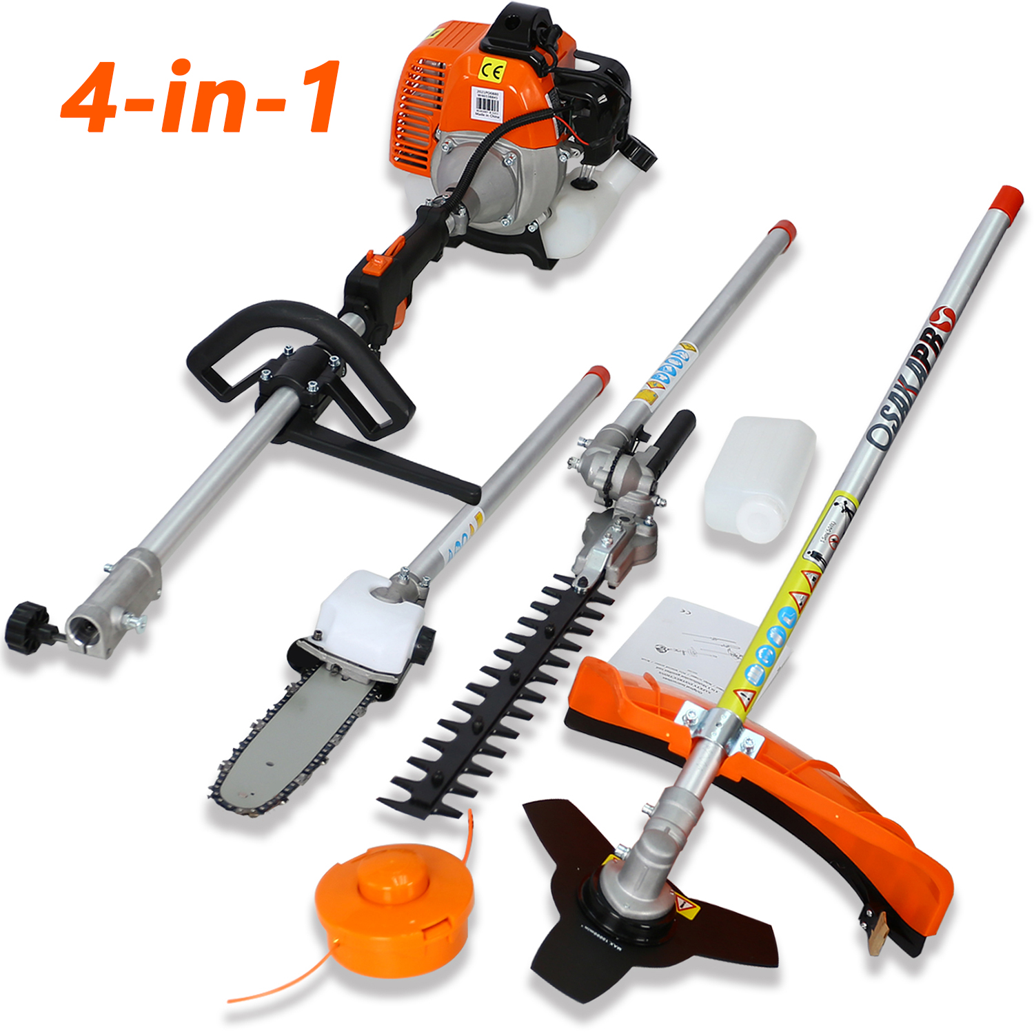 Buy SYNGAR 4 in 1 String Trimmer, 52CC 2Cycle Lawn Edger Grass Brush