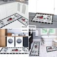 thumbnail image 4 of Set of 2s Farmhouse Chef Kitchen Rugs Set, Farm Sunflower Rooster Cow Kitchen Mat Washable Non-Slip Floor Mat, Home Kitchen Accessories Decor Indoor Carpet 17"x47"+17"x30", 4 of 7