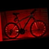 Ultra Bright 20-LED Bicycle Bike Rim Lights LED Colorful Wheel Lights - Colorful Bicycle Tire Accessories (red)