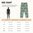 thumbnail image 3 of Rateoe Sunflowers Pattern Women’s Ultra-Soft Comfy Pajama Lounge Pants Sleepwear,Comfortable Lounge Wear,lightweight Pajamas, Casual Home Wear-Large, 3 of 6