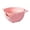 Red, variant on TACILIP Home Gifts, Rotating Household Double-layer Drainage Basket Plastic Vegetable Washing Basin Fruit Washing Rice Washing Drainage Basket, Kitchen Gadgets, 1PC