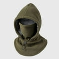 thumbnail image 1 of HaoXun Winter Warm Integrated Fleece Hood - Neck Gaiter Face Cover with Drawstring, Cold-Weather Head Protection Accessory, 1 of 1